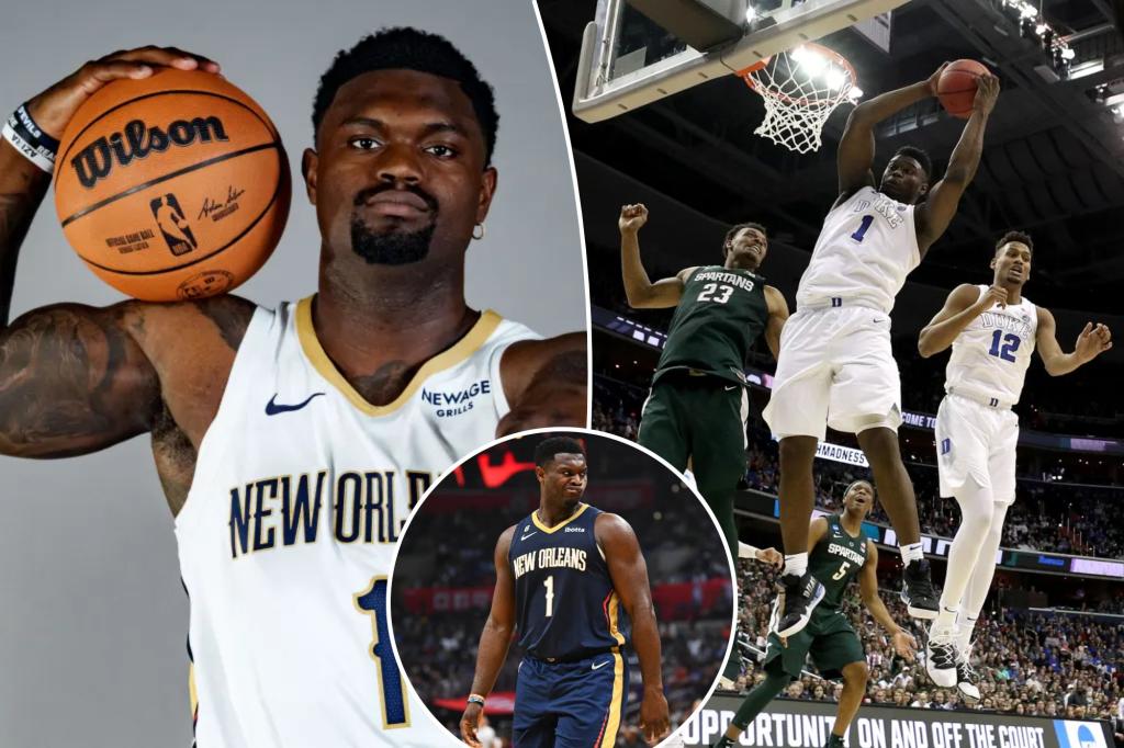 Zion Williamson hasn't 'felt like this since college' after body transformation