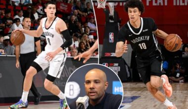 Nets in unchartered waters as young group enters camp