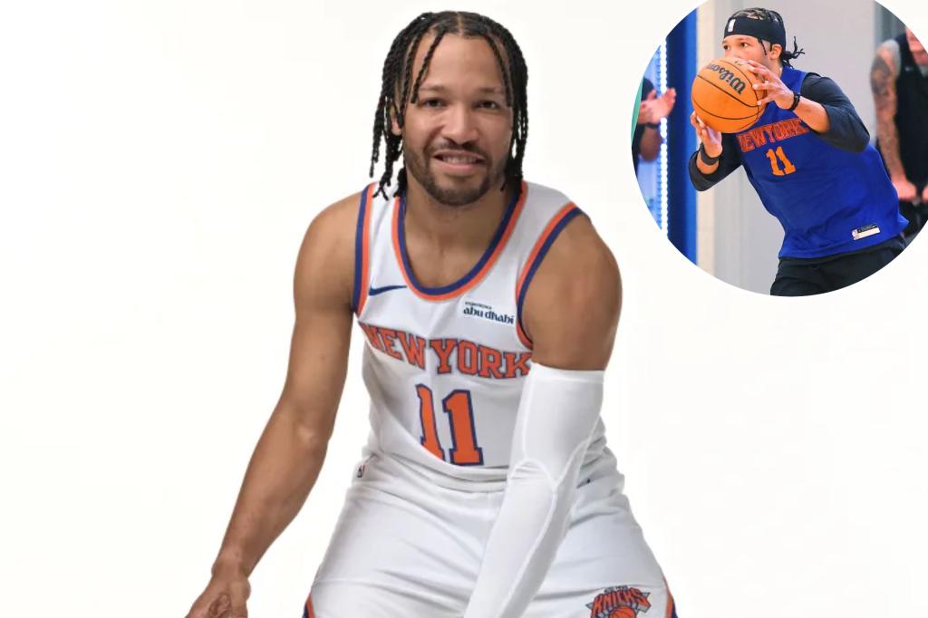 Jalen Brunson slims down as Knicks look to increase tempo on offense