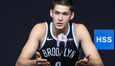 Sean Marks reveals Egor Demin injured heading into Nets training camp