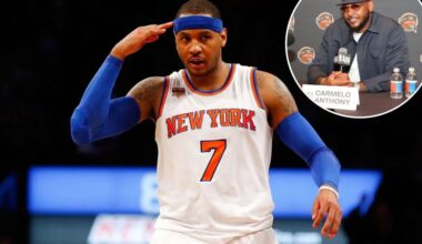 Carmelo Anthony ready as Hall of Fame beckons