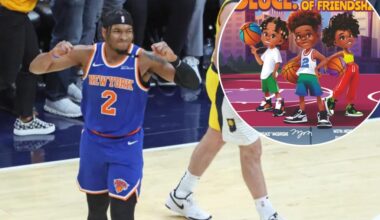 Knicks' Miles McBride begins journey as an author and a dad