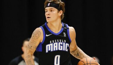 Osceola Magic guard Mac McClung will lead the team into the NBA G League Eastern Conference final on Sunday. (Courtesy of Osceola Magic, via X)