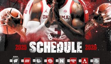 OU men's basketball releases its full 2025-26 schedule