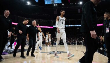 Victor Wembanyama out for season with blood clot issue