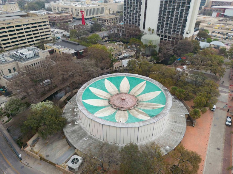 The La Villita Assembly Building was formerly owned by CPS Energy and has been sold to GrayStreet Partners.