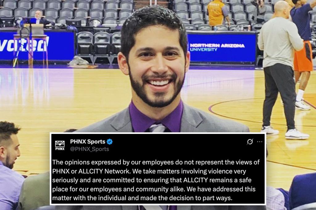 Suns beat writer gets fired after series of Charlie Kirk posts
