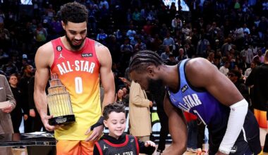 Jayson Tatum, Jaylen Brown off to represent Celtics at NBA All-Star Game