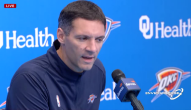 Thunder head coach Mark Daigneault highlights player development ahead of 2025-26 season