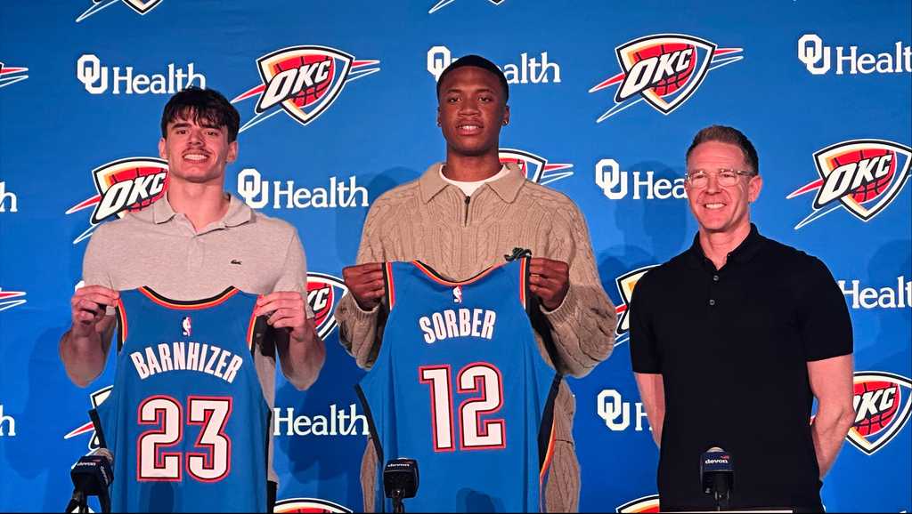 Thunder rookie Thomas Sorber to miss season due to ACL tear