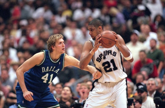 Tim Duncan vs. Dirk Nowitzki