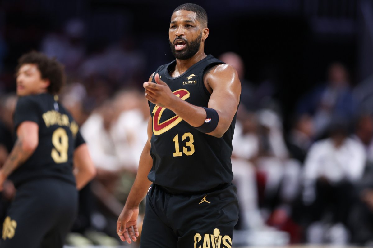 Tristan Thompson playing