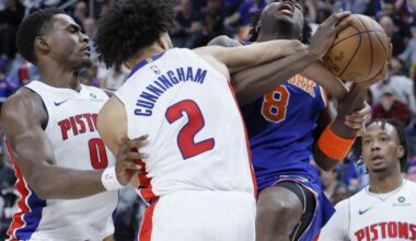 Towns and the Knicks look to clinch series against Detroit