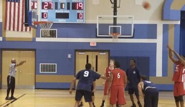 Charity basketball game features Akron Police vs. Fire in friendly showdown