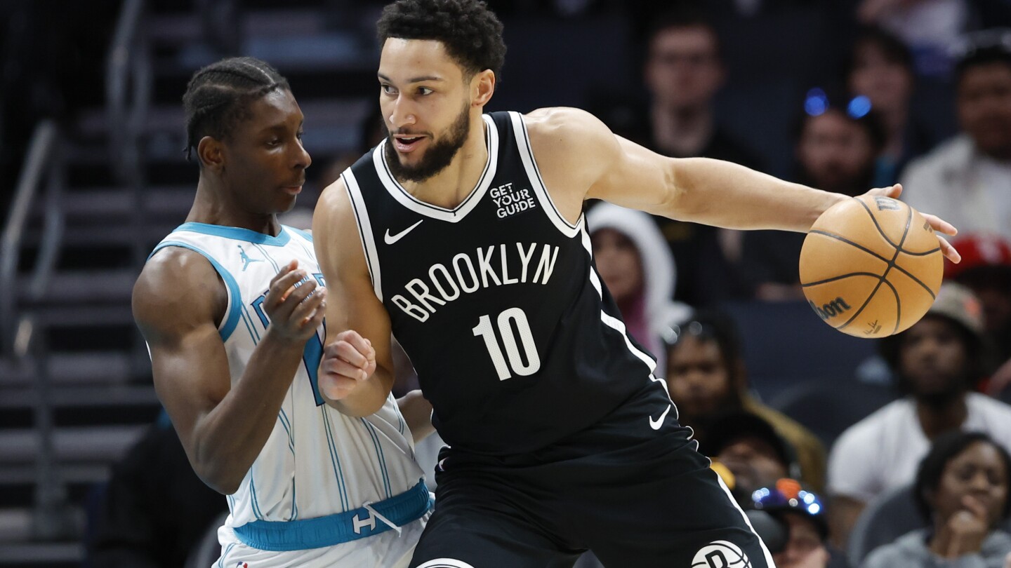 Keon Johnson scores 18 points as Nets beat Hornets 104-83 to snap 7-game losing streak