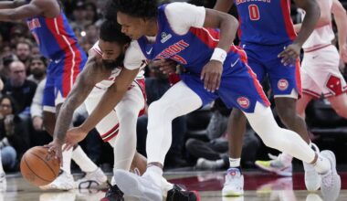 Cunningham scores 29 points and Pistons beat Bulls for second straight night, 128-110