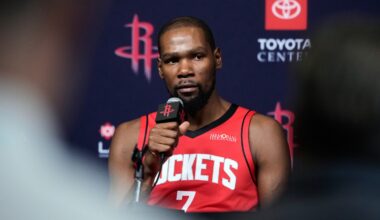 Kevin Durant back in Texas with Houston Rockets after blockbuster summer trade