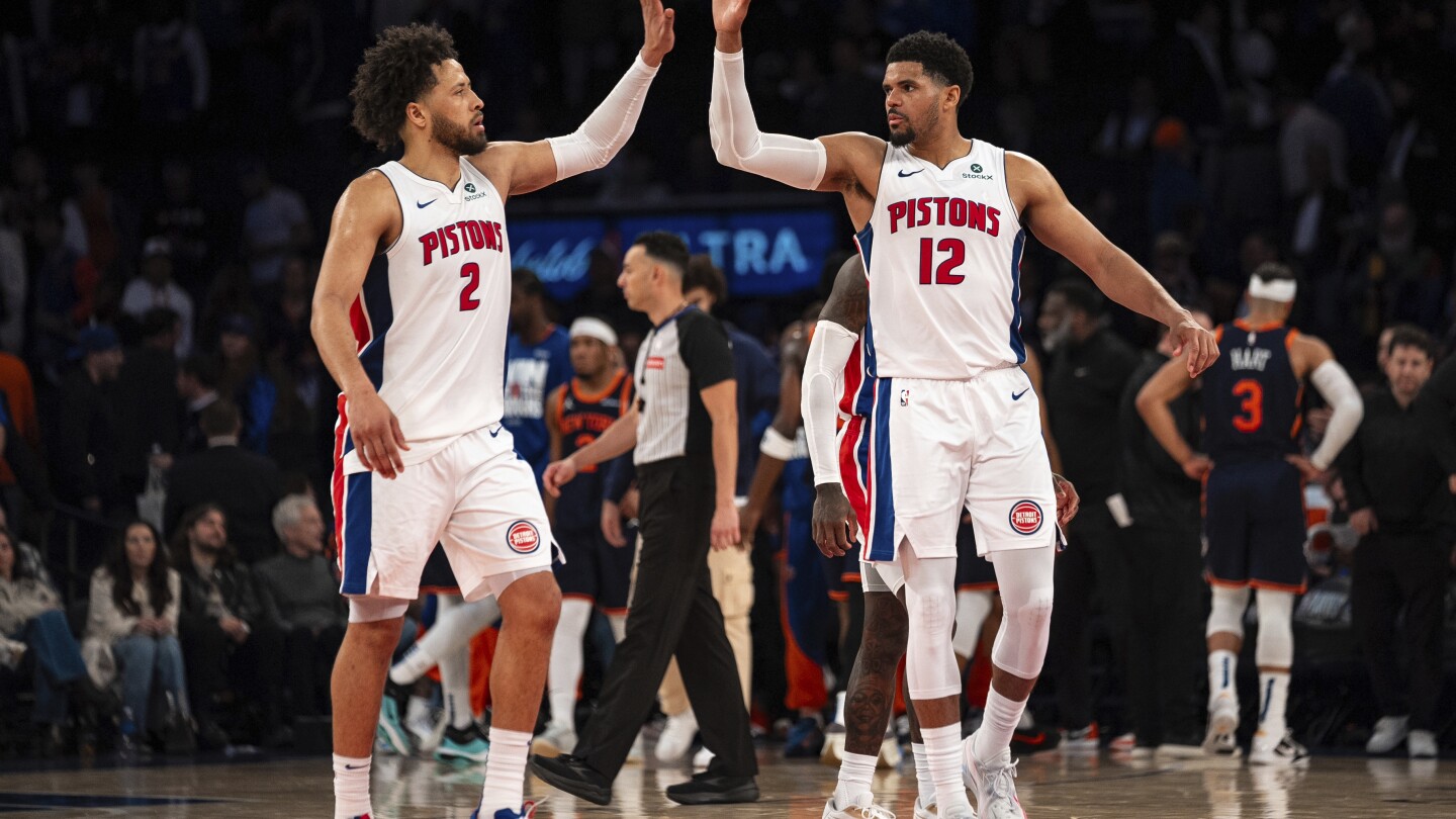 Pistons beat Knicks to snap record 15-game playoff skid