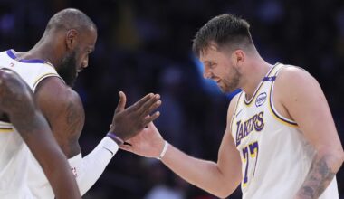 Luka Doncic and Lakers beat Clippers again to move to 2nd in West