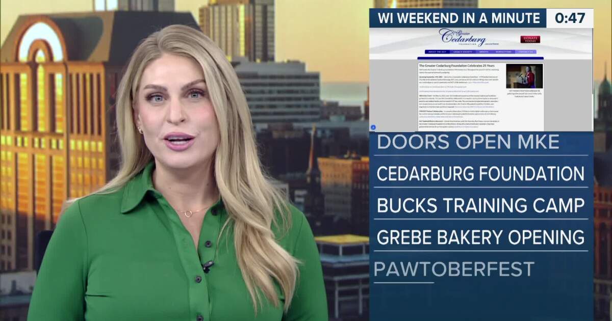 Doors Open, Bucks bash, Brewers baseball & more!