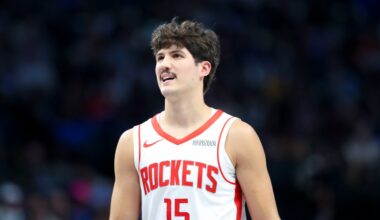 Rockets guard Reed Sheppard sent to the NBA G-League