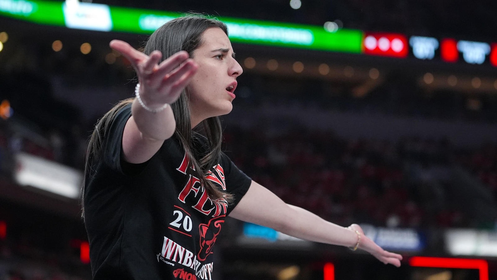 Caitlin Clark fined $200 for social media post about referees