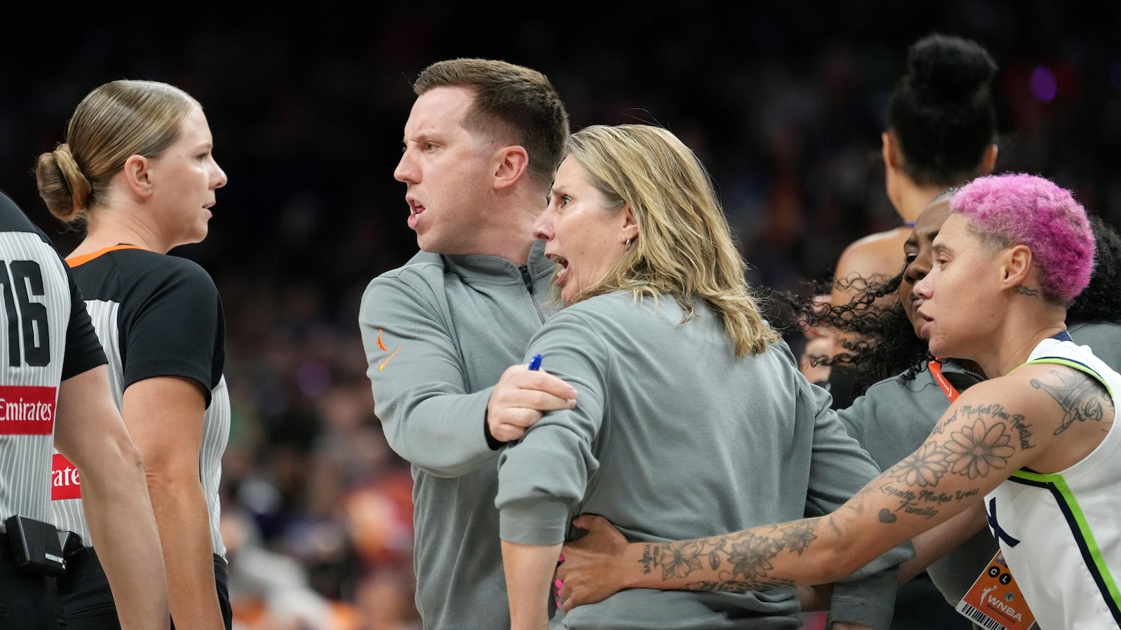 WNBA suspends Lynx coach Reeve 1 game for behavior, comments in Mercury loss