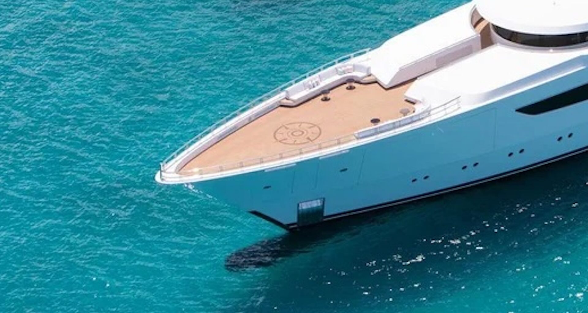 The ship features four decks, twin lounges, six bars, and seven cabins that hold a total of 14 guests.