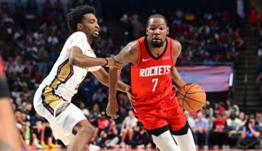 Rockets' Kevin Durant signs two-year, $90 million contract extension ahead of first season in Houston