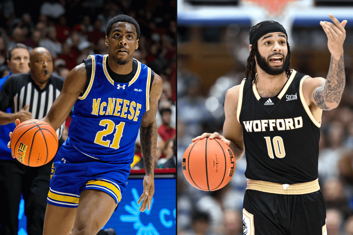 Where are all the schools in the men’s NCAA Tournament located? High Point, McNeese and more