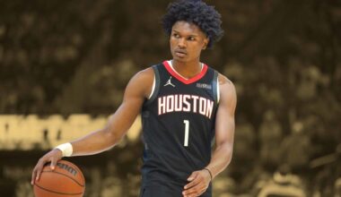 "Amen Thompson's going to be the most improved player in the league" - Tim Bontemps predicts big things for Rockets forward