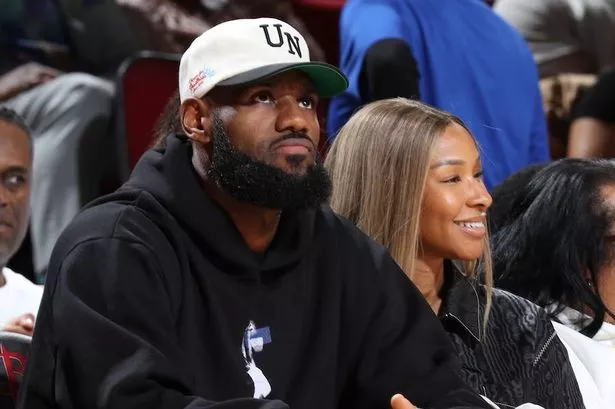 LeBron and Savannah James