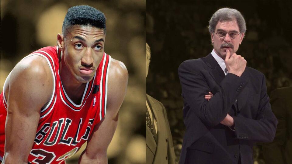 Phil Jackson reveals how Scottie Pippen's infamous sit-down incident hurt the Bulls deeply: "I heard our co-captain crying"