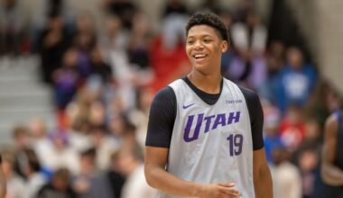 Ace Bailey of the Utah Jazz