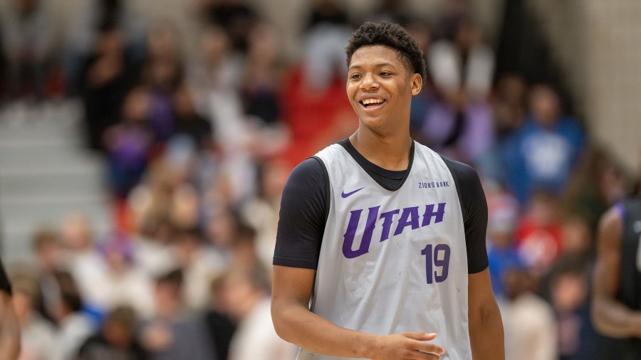 Ace Bailey of the Utah Jazz