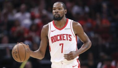 Kevin Durant's Rockets debut provides glimpse of what could be NBA's next great trio