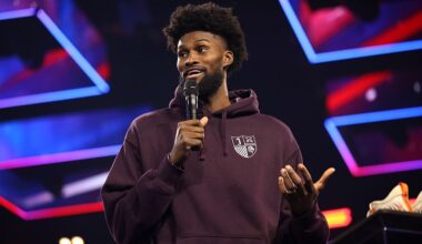 Jonathan Isaac, Magic Foward, Stands Through The Gospel