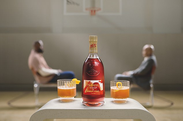While many believed James was preparing to announce his retirement, in actuality, the post was an advert for his collaboration with Hennessy VSOP