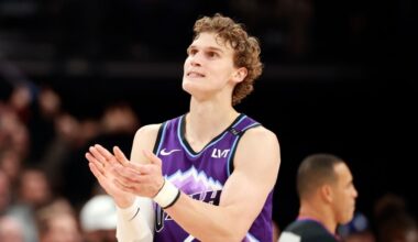 Utah Jazz forward/center Lauri Markkanen (23 )