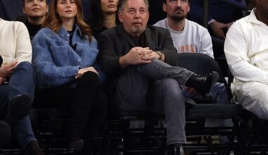 The Knicks are owned by James Dolan (pictured), who also owns the NHL's Rangers