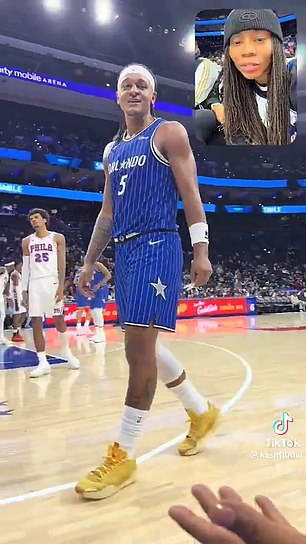 Banchero told a fan they were 'addicted' after finding out they bet on a preseason game