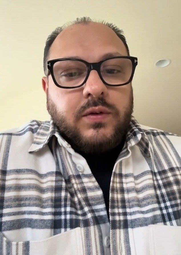 TikTok user 'Dino Stevens' (pictured) said Hield cursed at him in front of his 13-year-old son