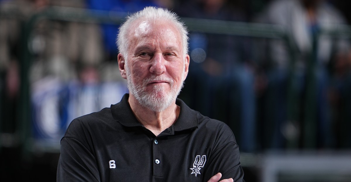 Open Thread: Photo of Pop in the Spurs workout facility warms the heart