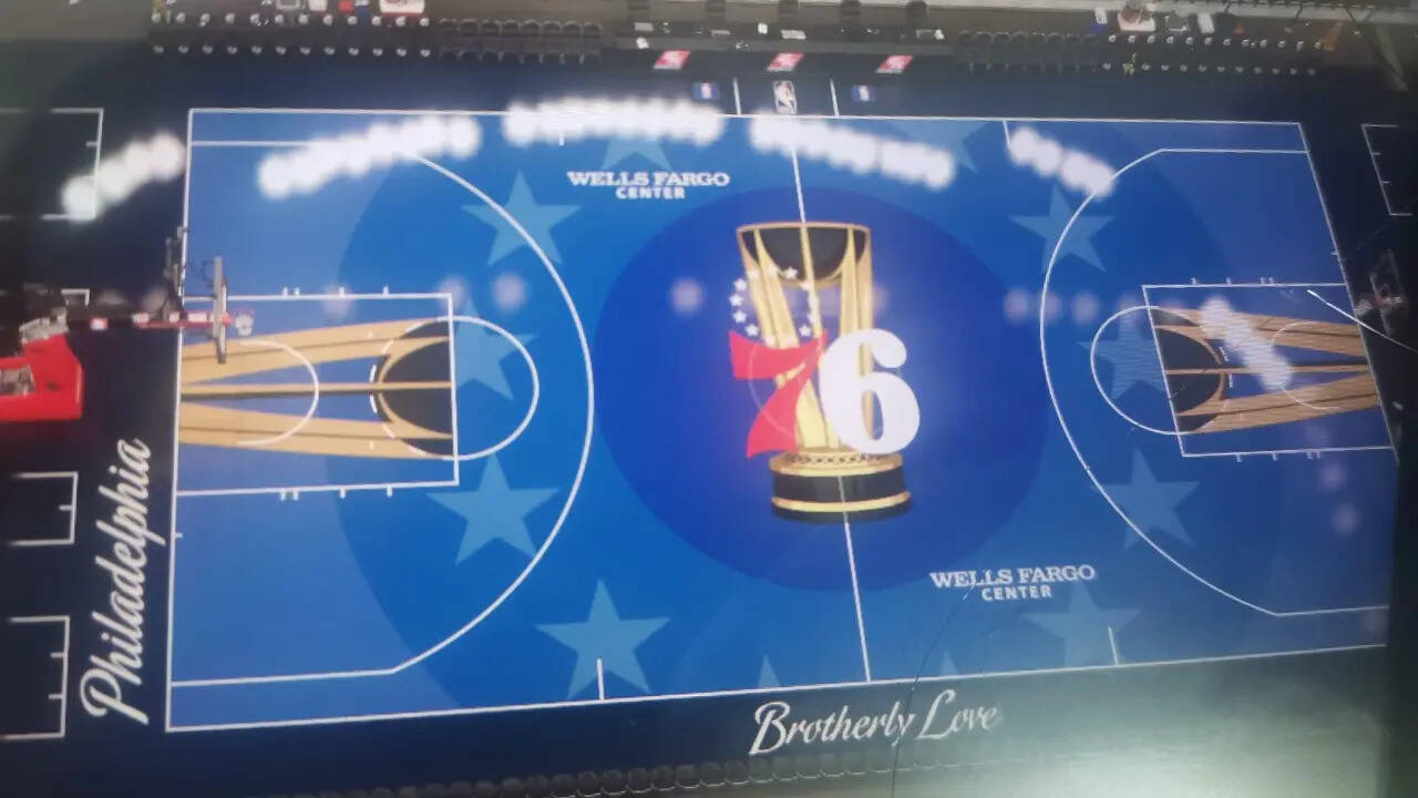 What’s With 76ers’ New Blue Court? Wild Design Explained as NBA Cup Tips Off | NBA
