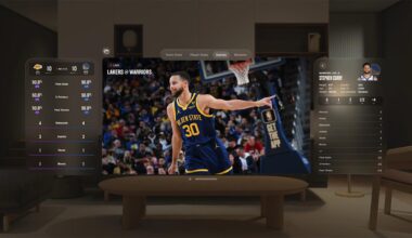 Apple is bringing live NBA games to the Vision Pro in 2026