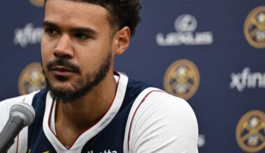 Cam Johnson gets Nuggets rite of passage at training camp