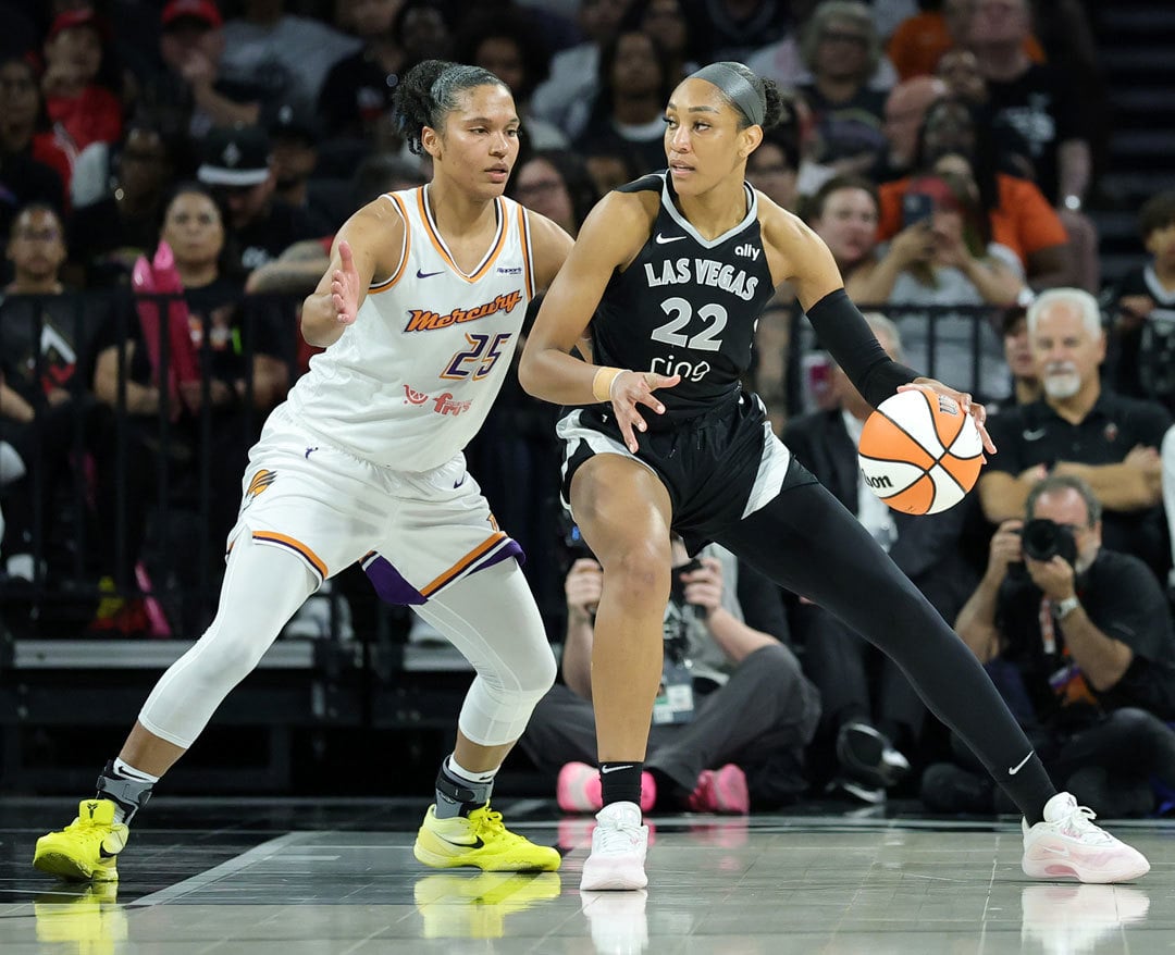 Alyssa Thomas, A'ja Wilson Alyssa Thomas, A'ja Wilson