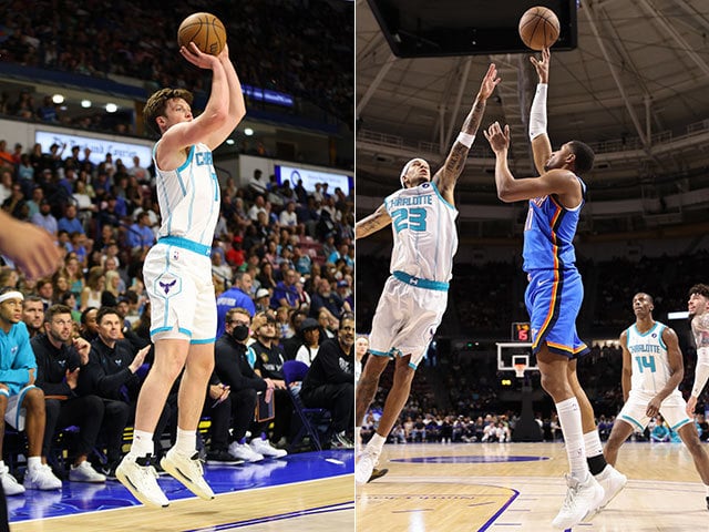 Kon Knueppel, Aaron Wiggins Kon Knueppel, Aaron Wiggins