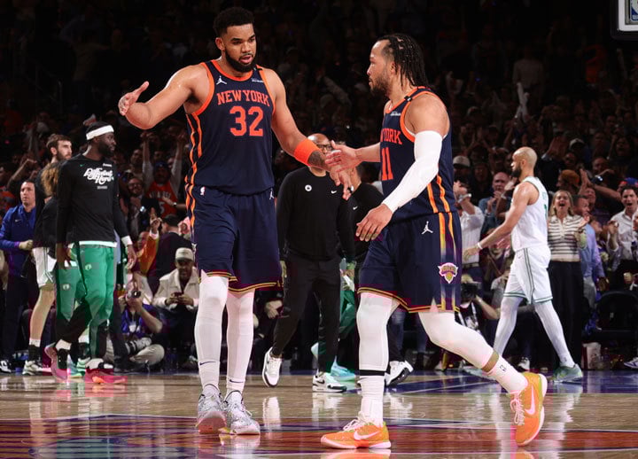 Karl-Anthony Towns, Jalen Brunson Karl-Anthony Towns, Jalen Brunson