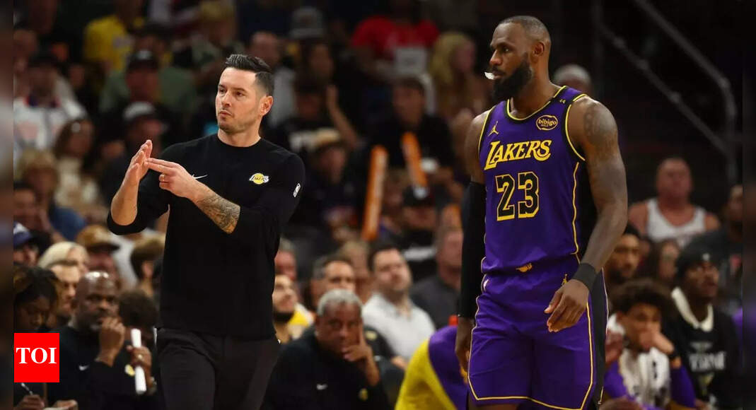 Los Angeles Lakers coach JJ Redick takes a savage swipe at fans who predicted LeBron James’ retirement | NBA News